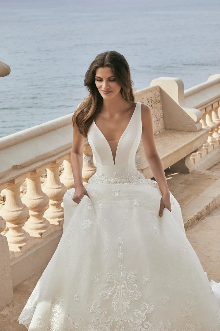 Pearl Wedding Dress - Vintage Rose Bridal