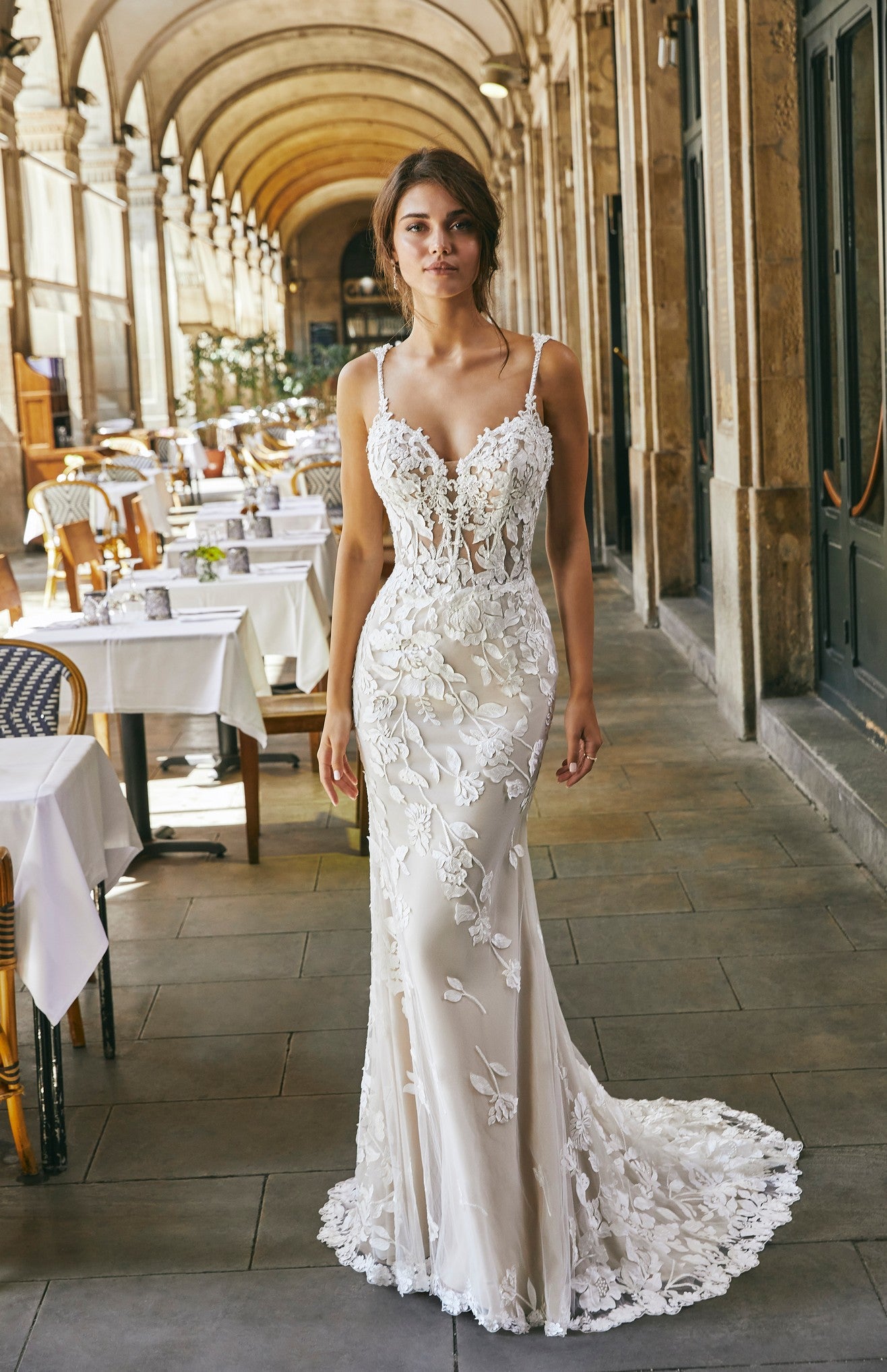 Sigourney Wedding Dress - Vintage Rose Bridal