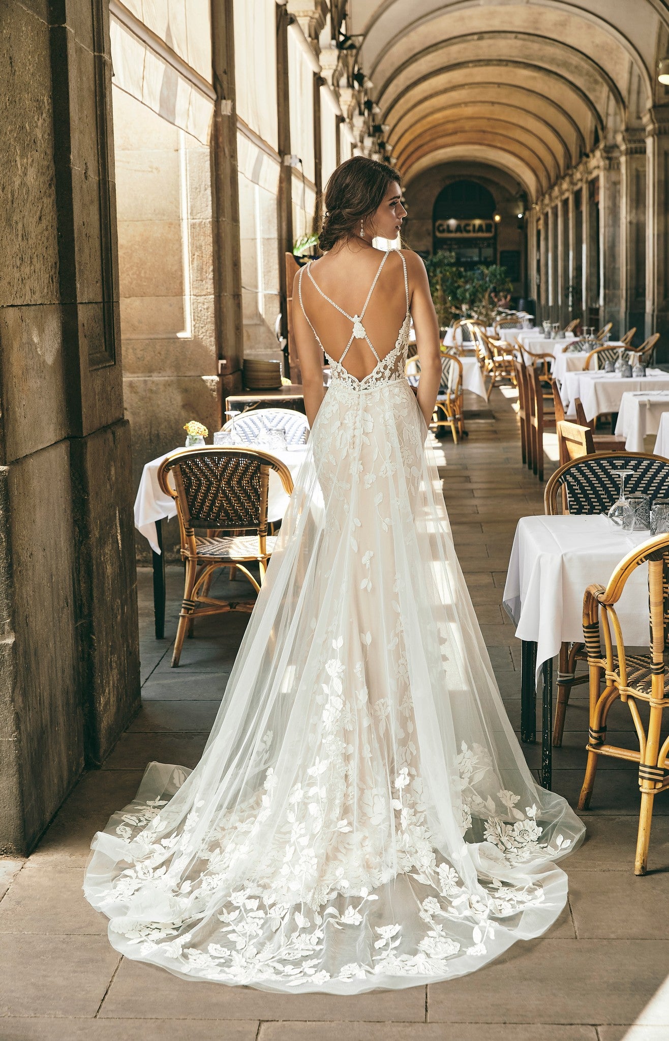 Sigourney Wedding Dress - Vintage Rose Bridal