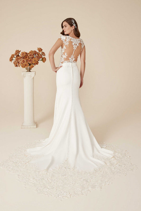 Justin Alexander Delia - Vintage Rose Bridal
