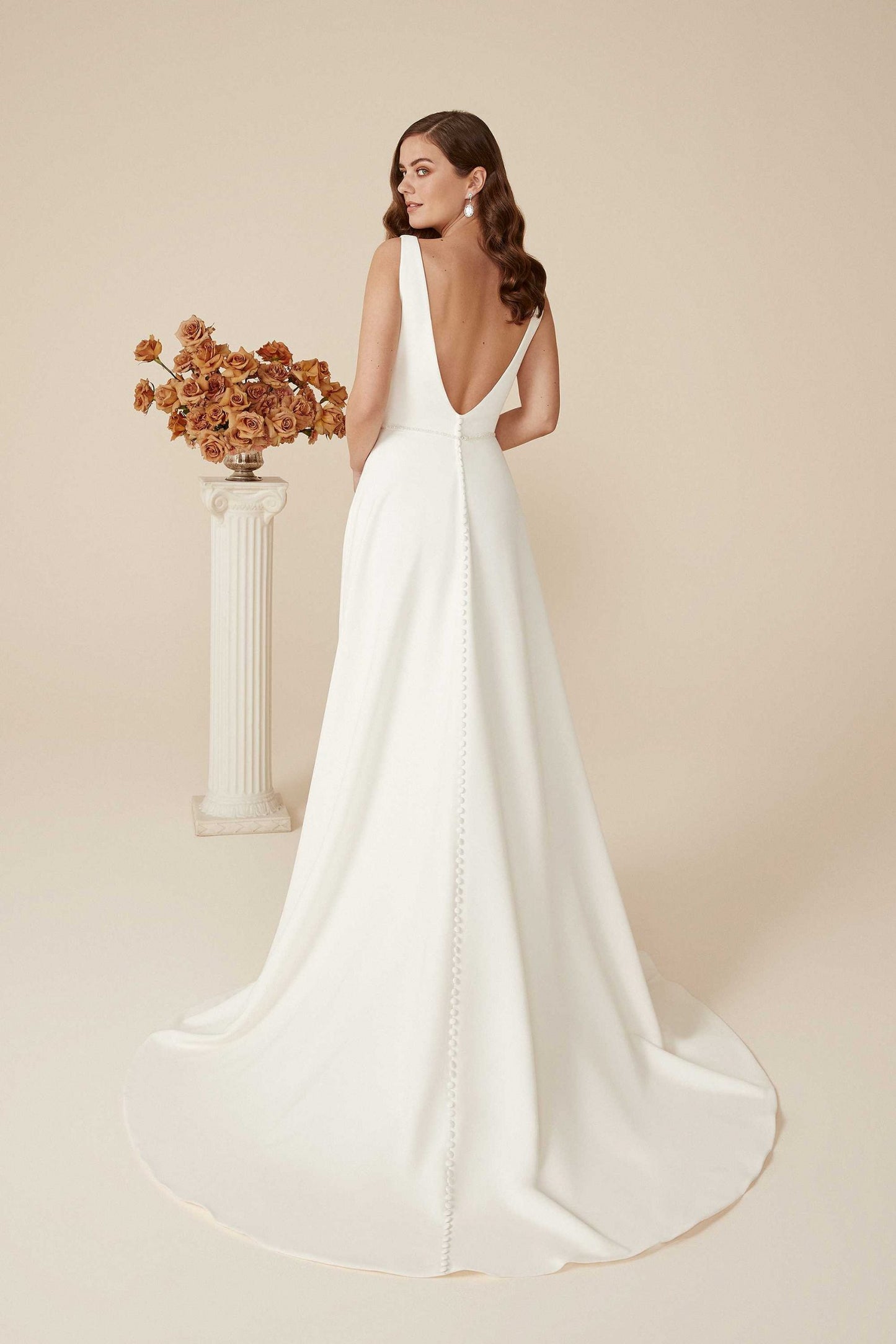 Justin Alexander Sabrina - Vintage Rose Bridal