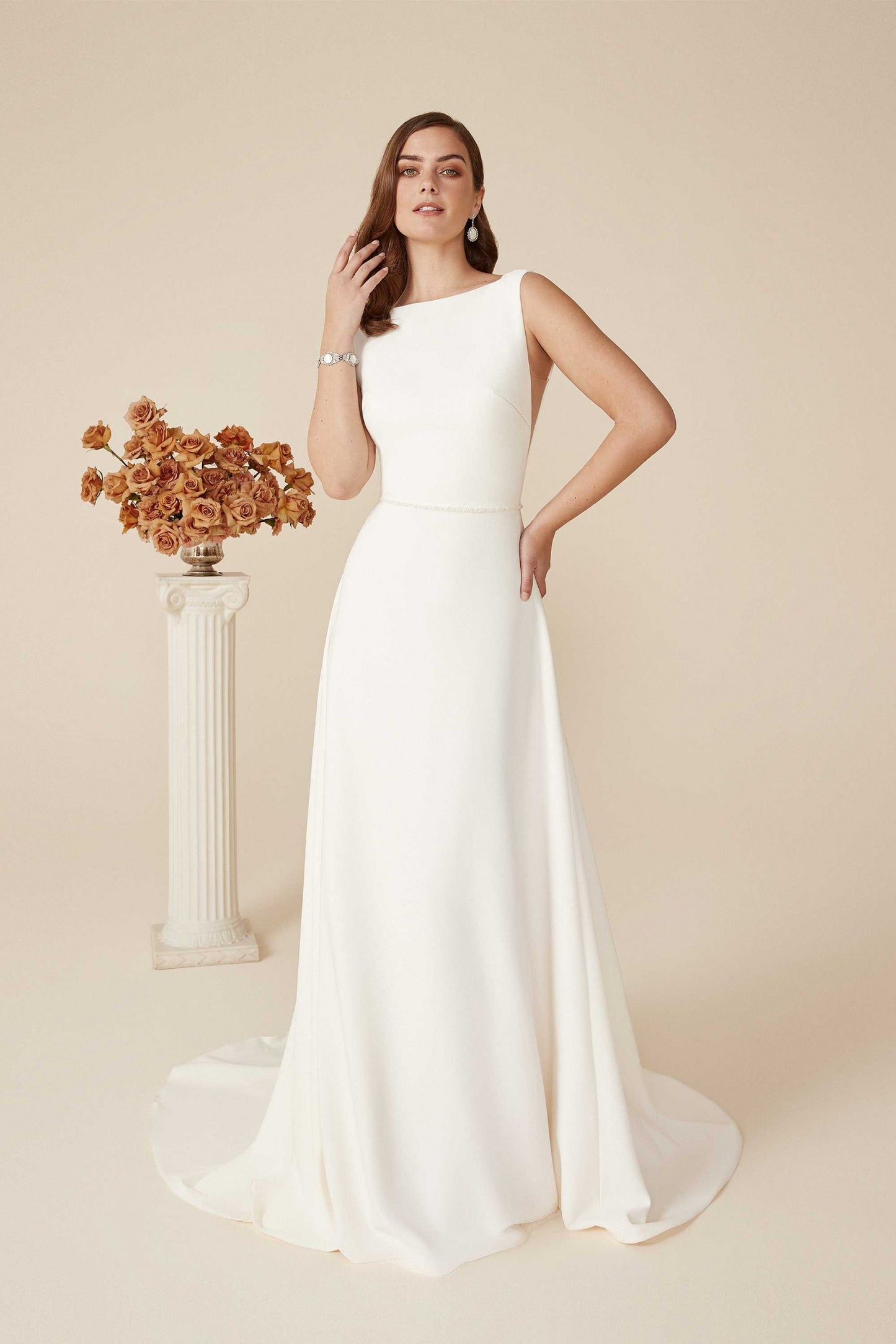 Justin Alexander Sabrina - Vintage Rose Bridal