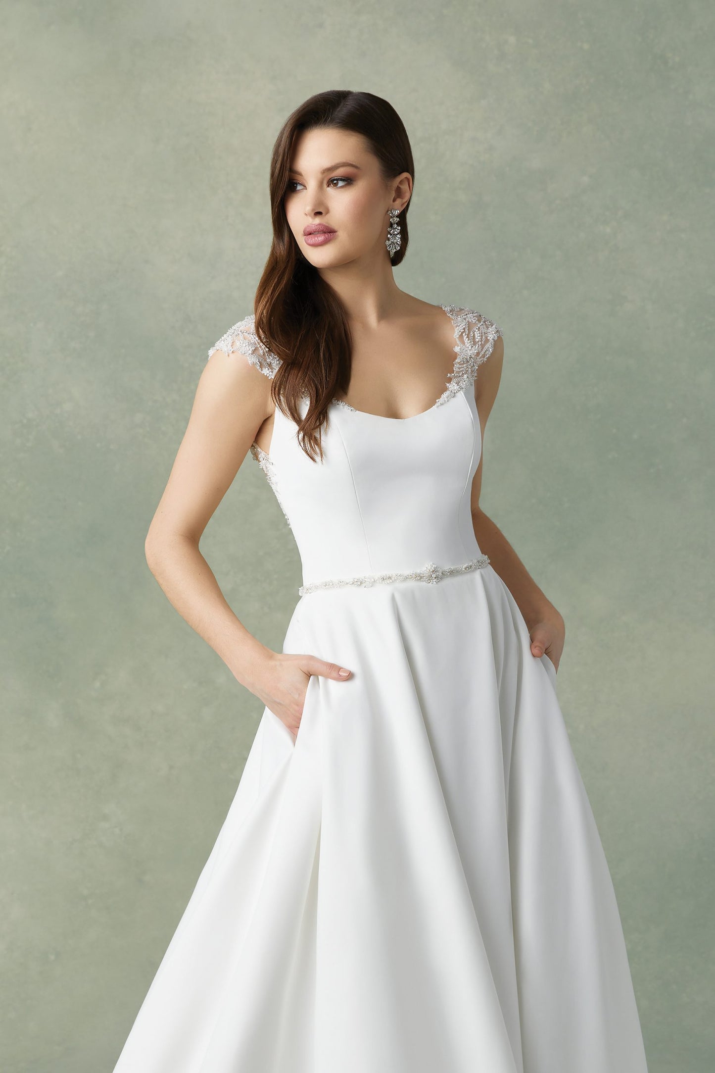 Justin Alexander Serenity - Vintage Rose Bridal
