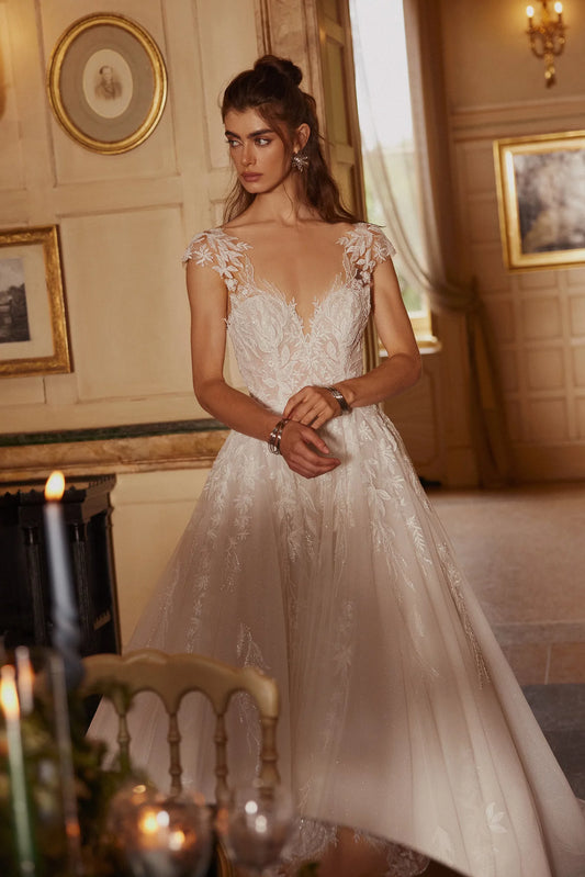 Idina Wedding Dress - Vintage Rose Bridal