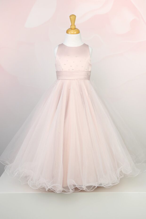 Emma Bridals Flower Girl Dress - Vintage Rose Bridal