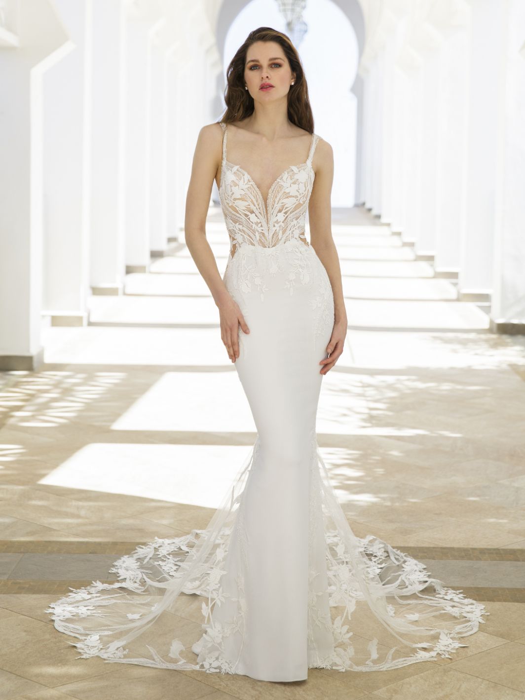 Rhea - Vintage Rose Bridal