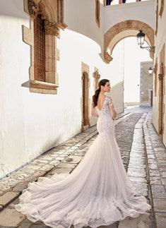 Faustina 69666 - Size 14 was £1999 Now £850 - Vintage Rose Bridal