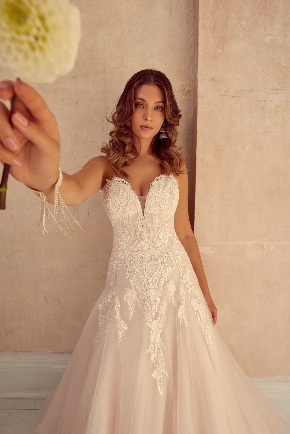 69827 Karissa - Size 22 was £1449 Now £950 - Vintage Rose Bridal