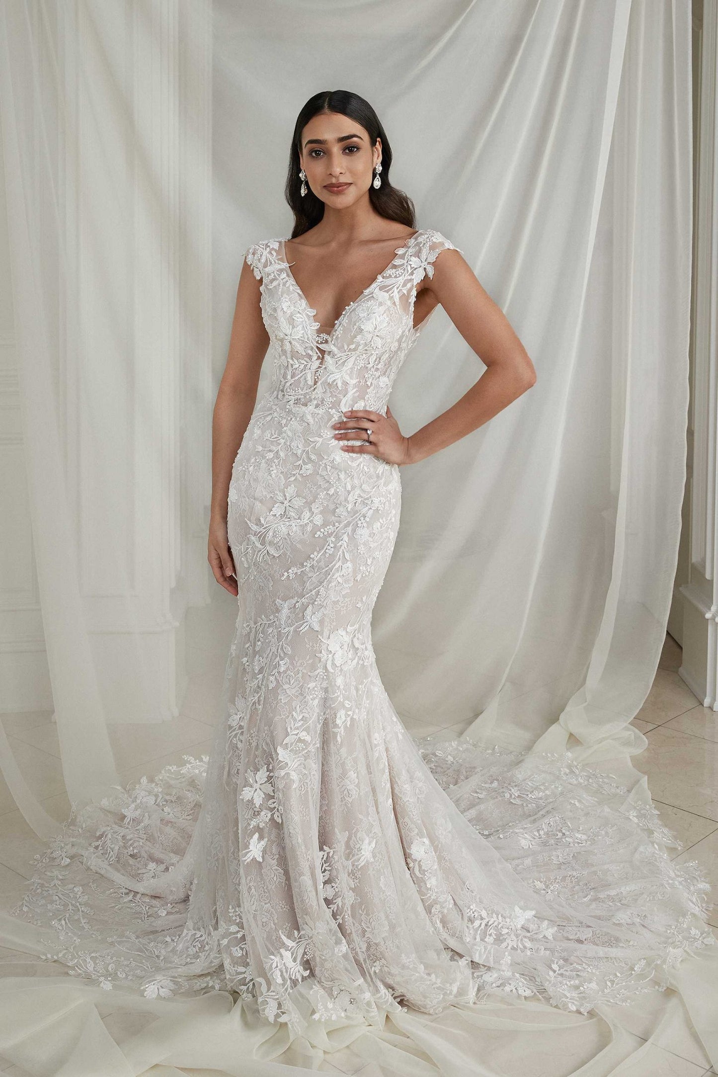 Ember Wedding Dress - Vintage Rose Bridal