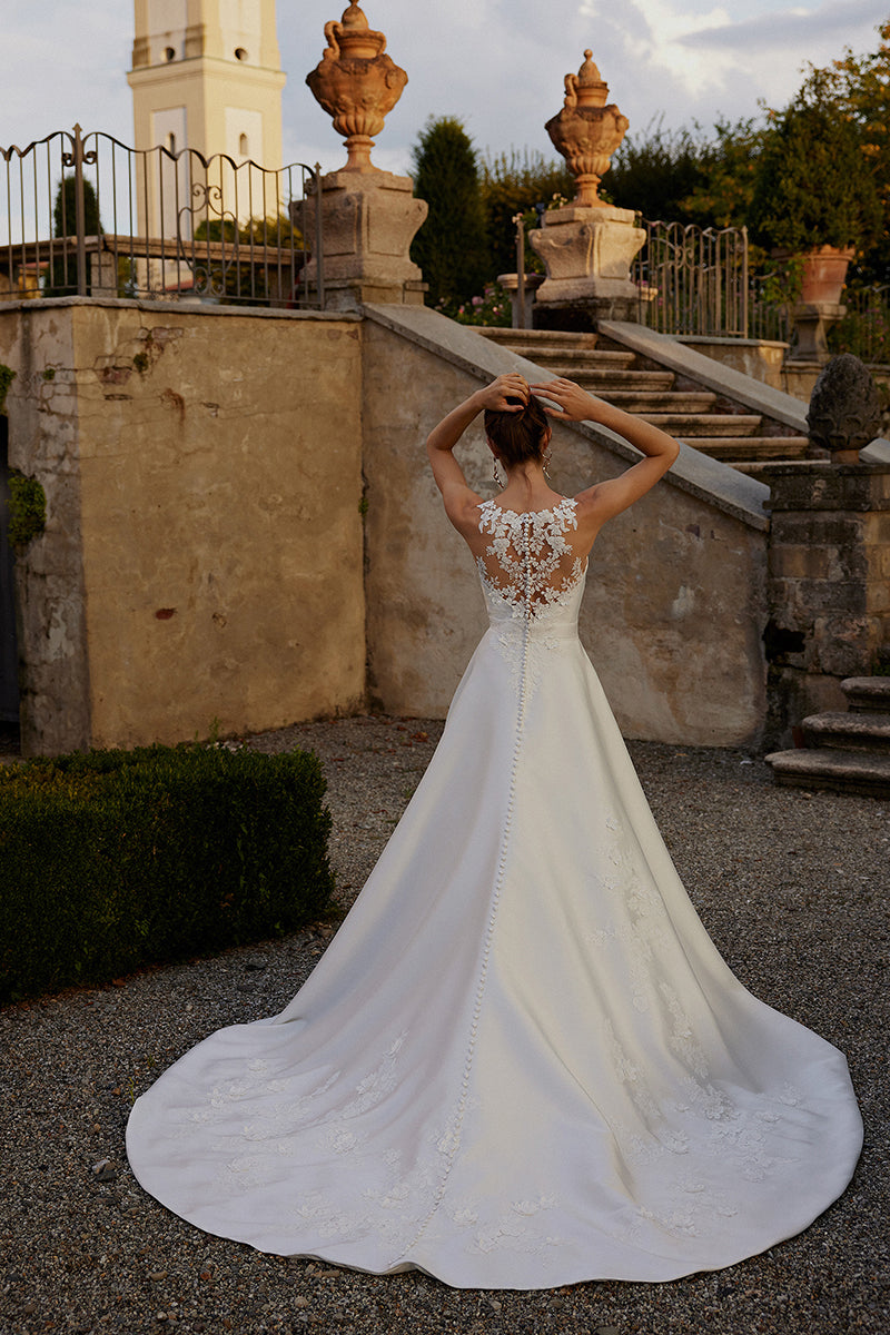 Idonia Wedding Dress - Vintage Rose Bridal