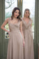Emma Bridal - Bow Back Pleated Bodice Dress - WN3014