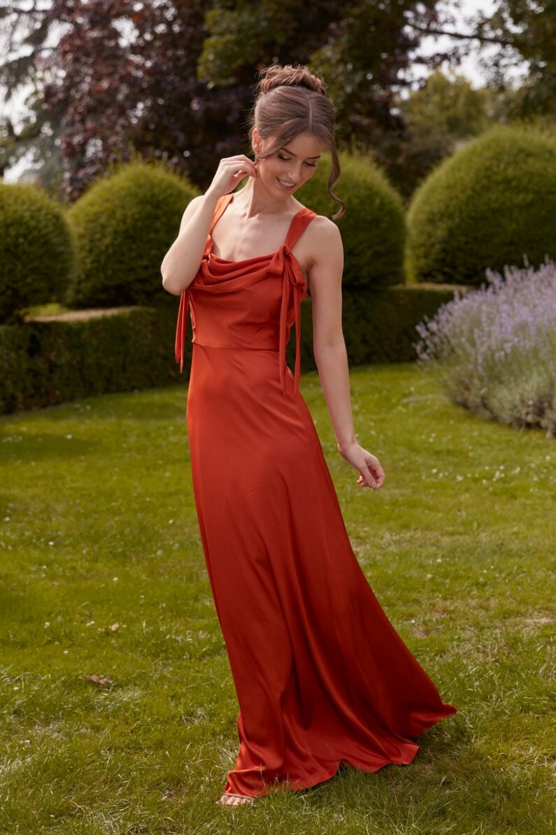 Emma Bridal - Bow Strap Dress - WN3038