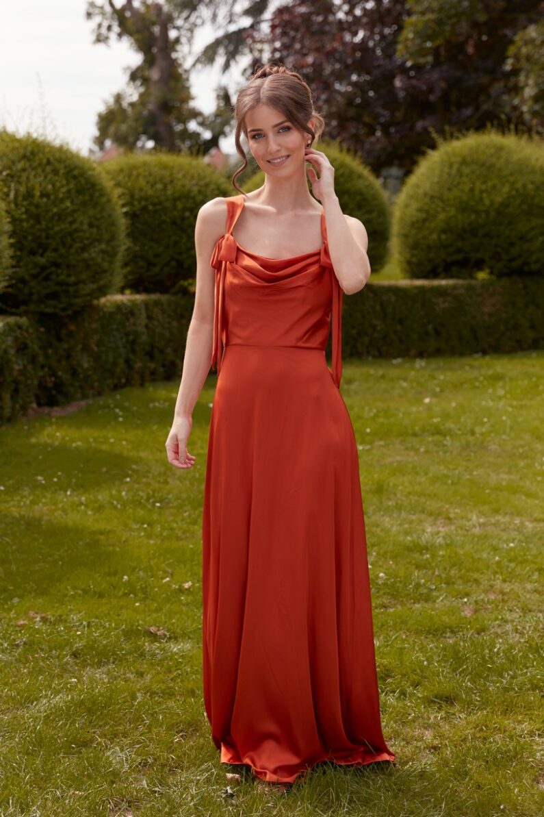 Emma Bridal - Bow Strap Dress - WN3038