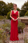 Emma Bridal - Draped Cowl Bodice Dress - WN3041