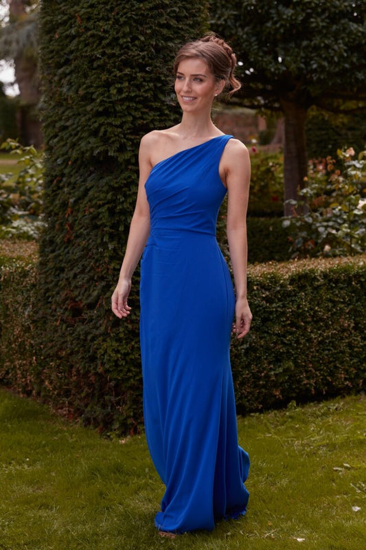 Emma Bridal - One Shoulder Pleat Dress - WN3042