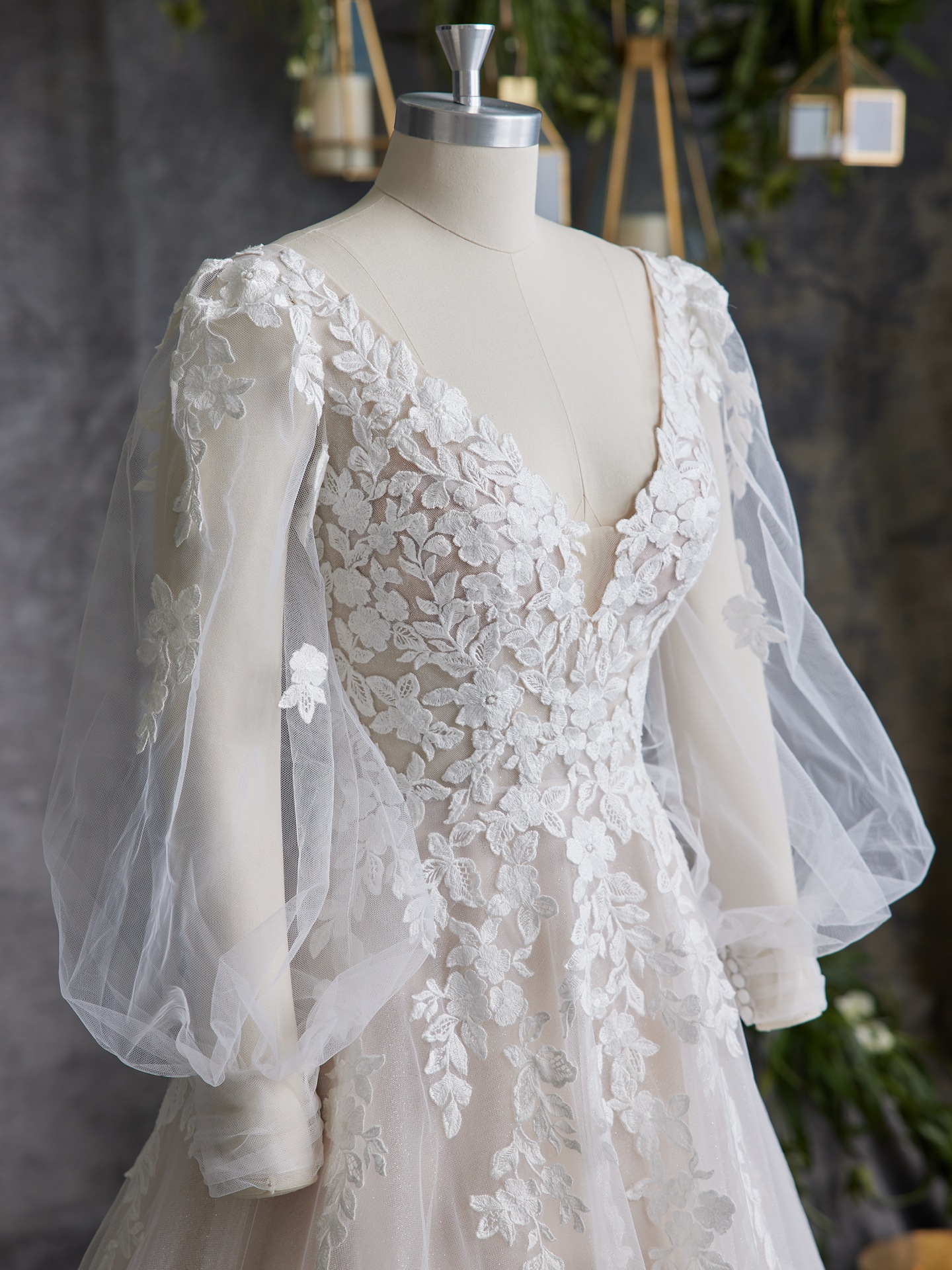 Alexandria - Vintage Rose Bridal